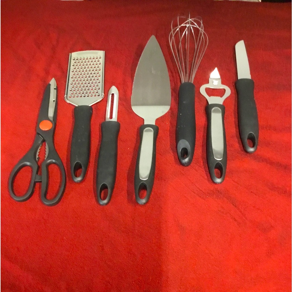 7 piece kitchen utensil set